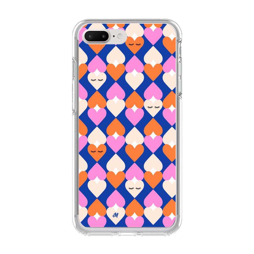 Case para iphone 8 plus poker hearts - Mandala Cases