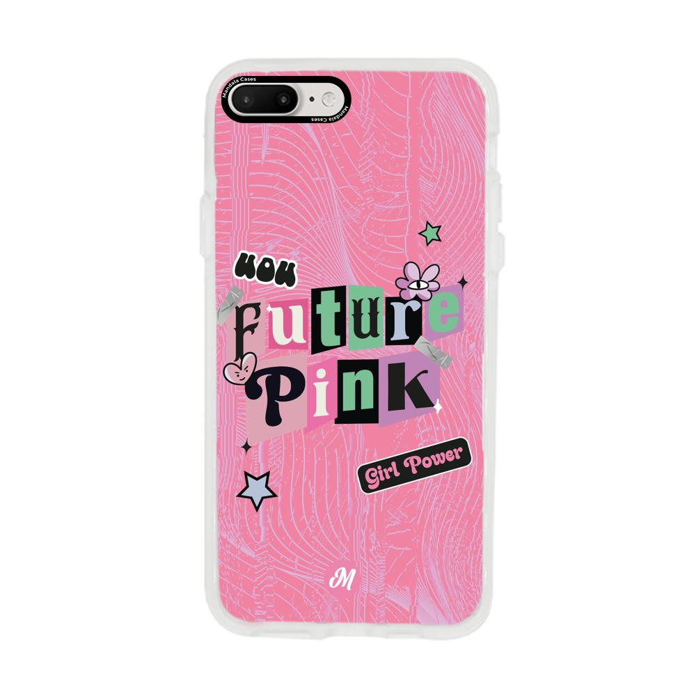 Cases para iphone 8 plus FUTURE PINK - Mandala Cases
