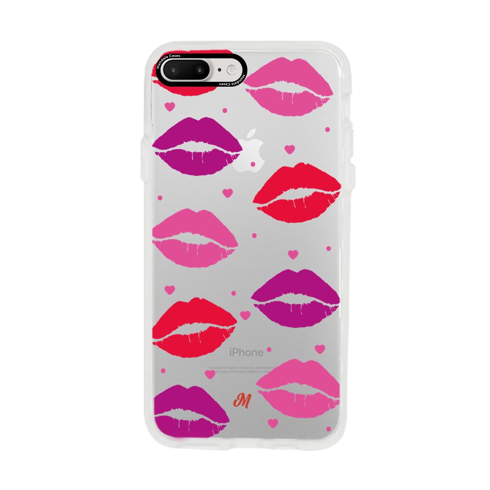 Cases para iphone 8 plus Kiss colors - Mandala Cases