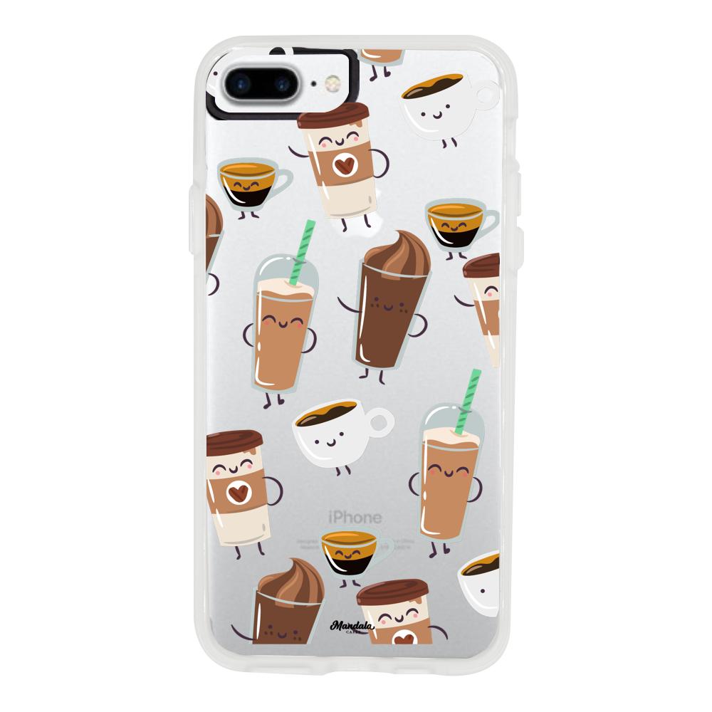 Case para iphone 8 plus de Cafes - Mandala Cases