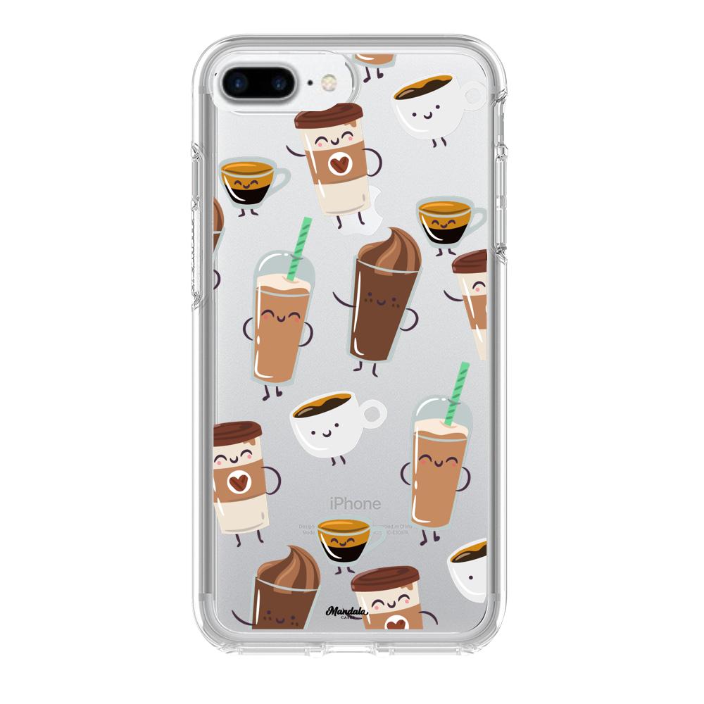 Case para iphone 8 plus de Cafes - Mandala Cases