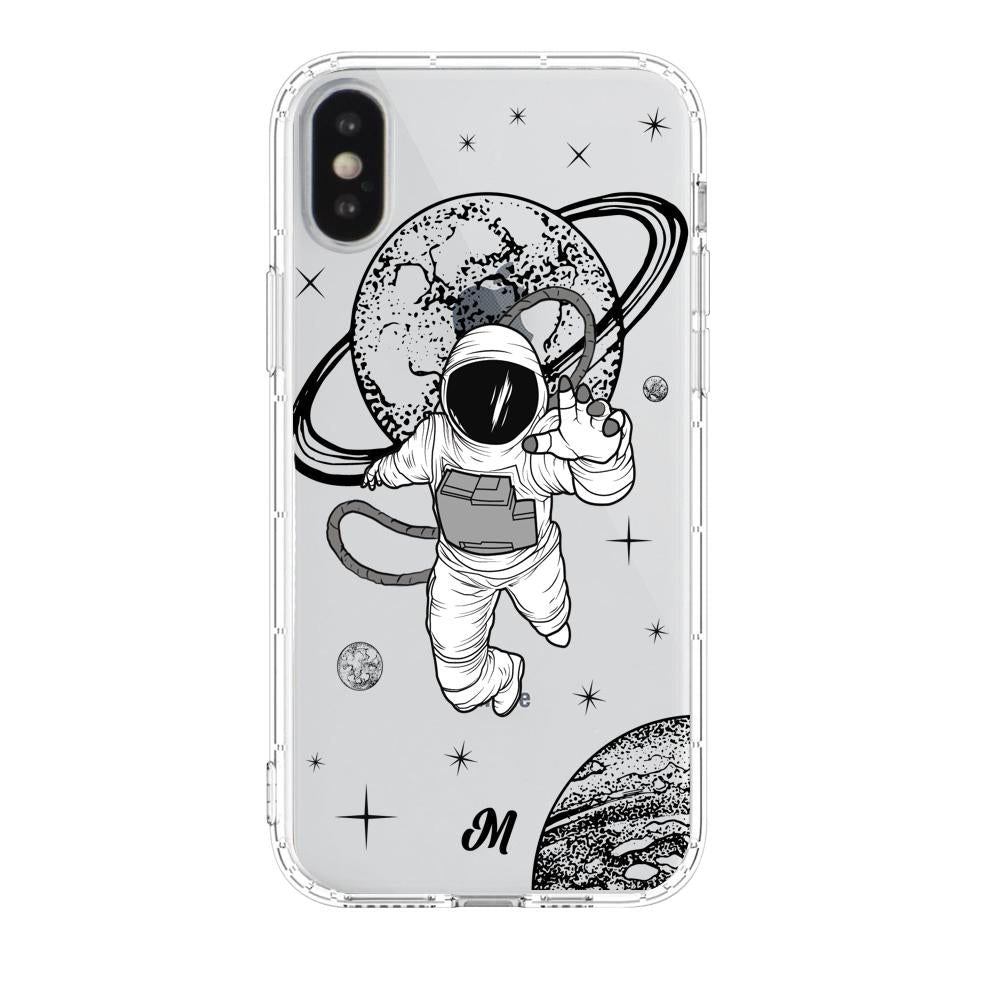 Case para iphone x Funda Saturno Astronauta - Mandala Cases