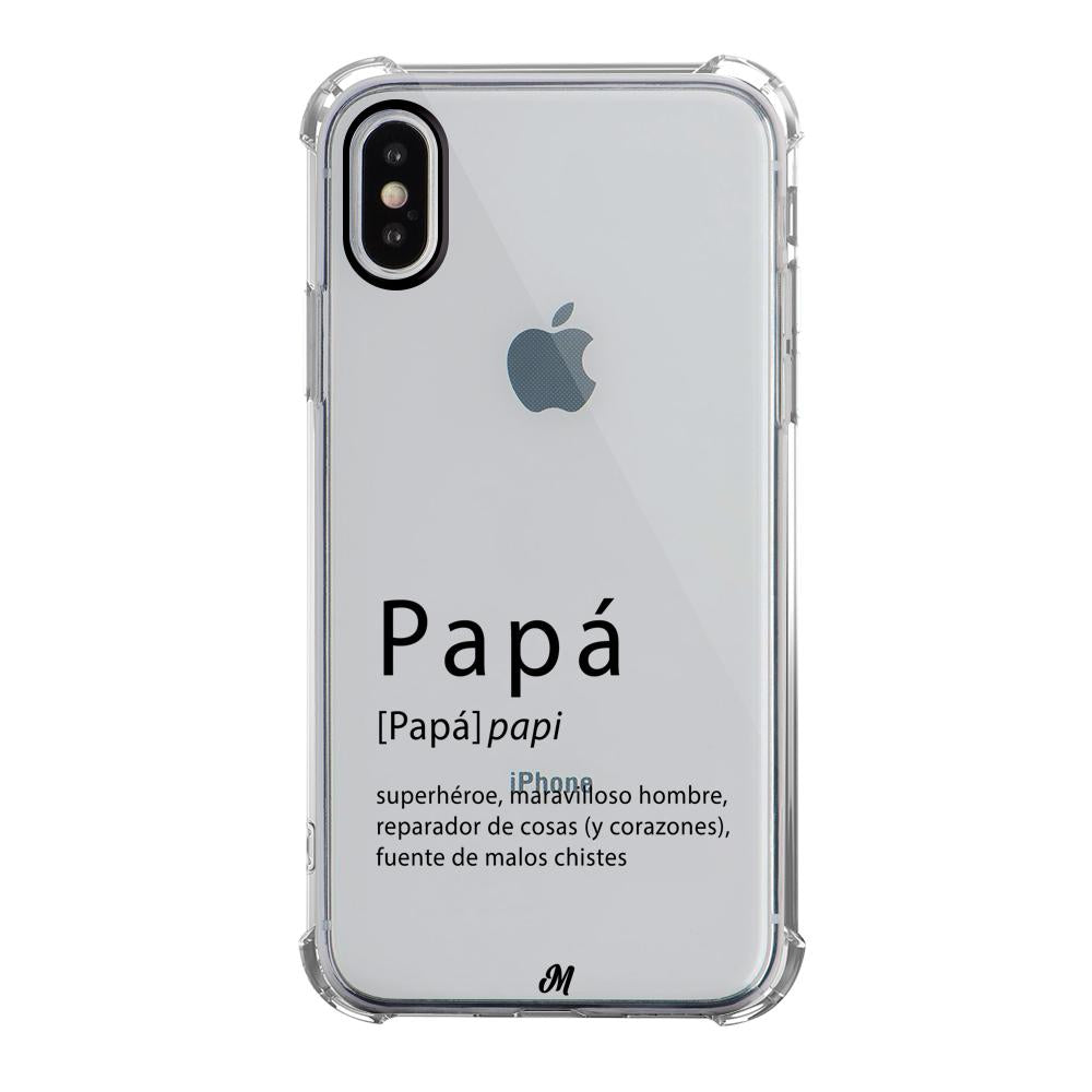 Case para iphone x Funda papá  - Mandala Cases
