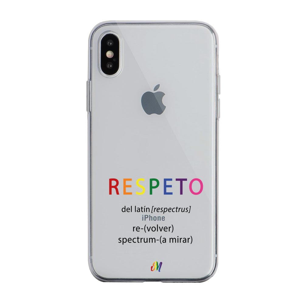 Case para iphone x Respeto - Mandala Cases