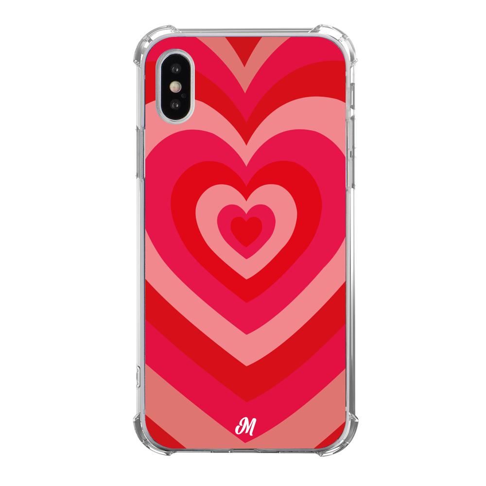 Case para iphone x de Corazones - Mandala Cases