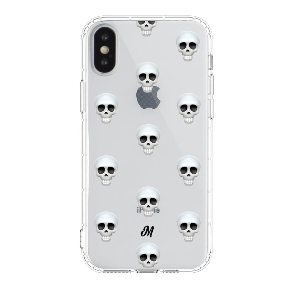 Case para iphone x de Calaveras - Mandala Cases