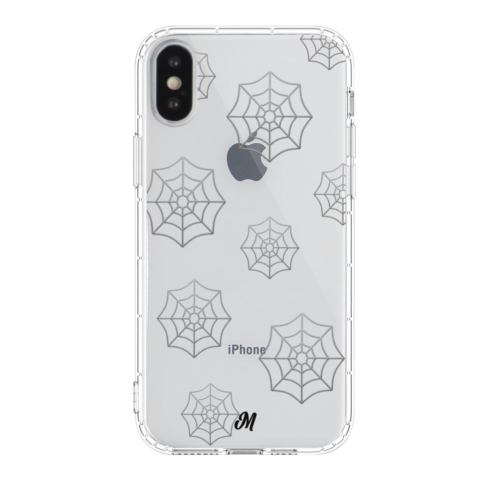 Case para iphone x de Telarañas - Mandala Cases