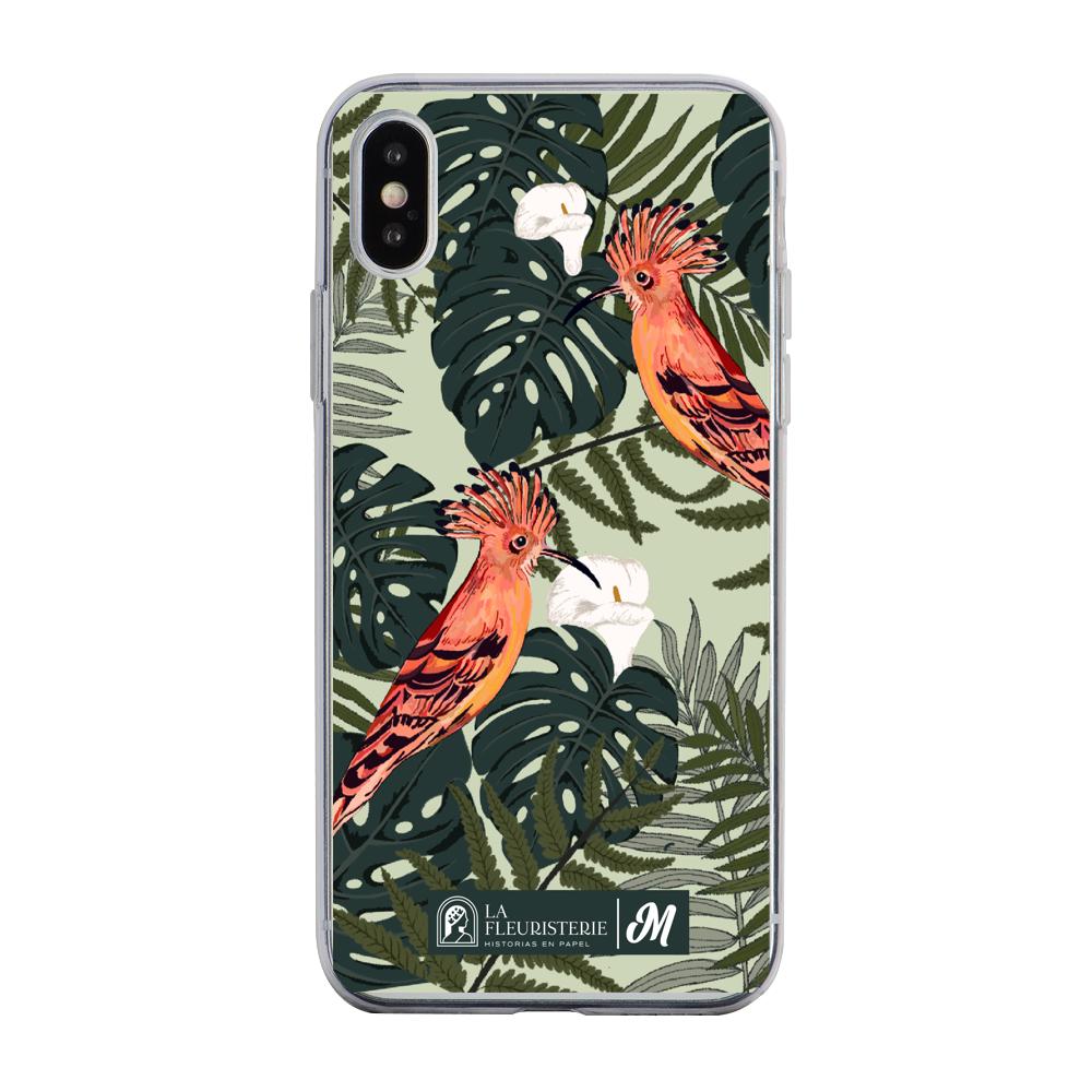 Case para iphone x Pajaro Tropical - Mandala Cases