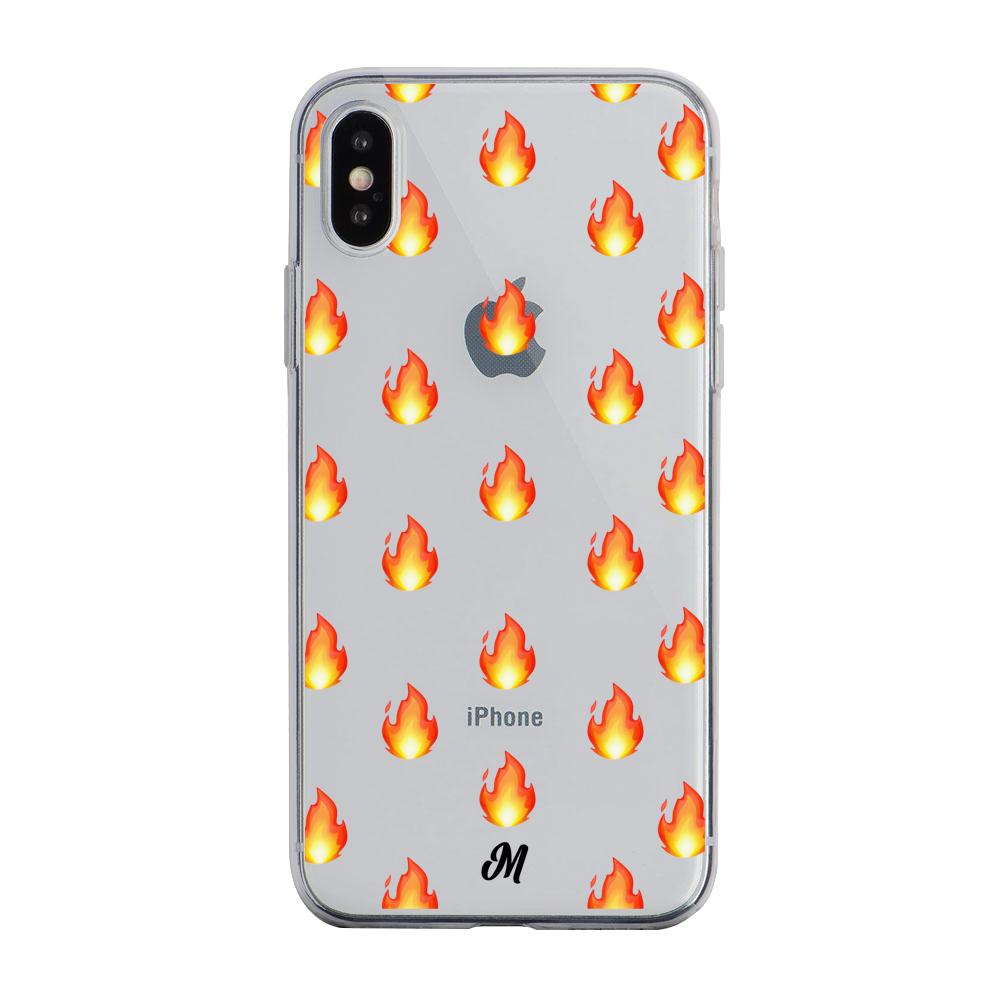 Case para iphone x Fuego - Mandala Cases