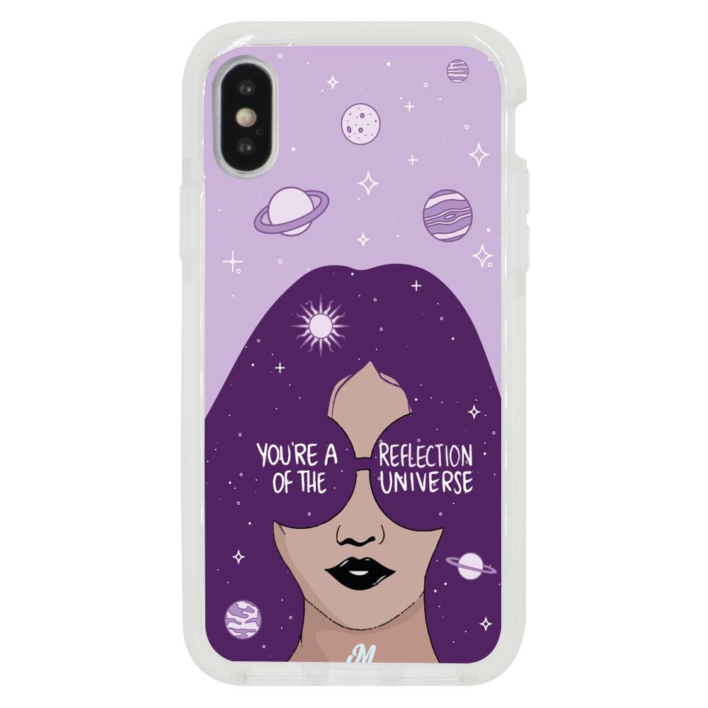 Case para iphone x Reflection Girl - Mandala Cases