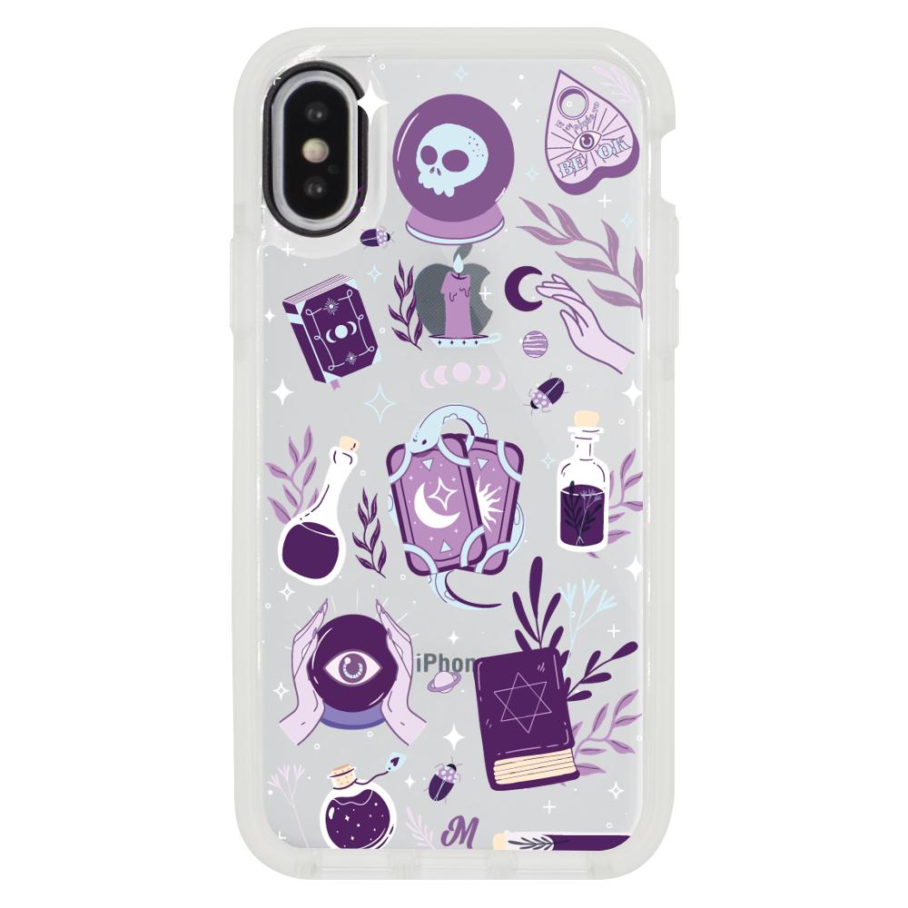 Case para iphone x Místico Transparente - Mandala Cases