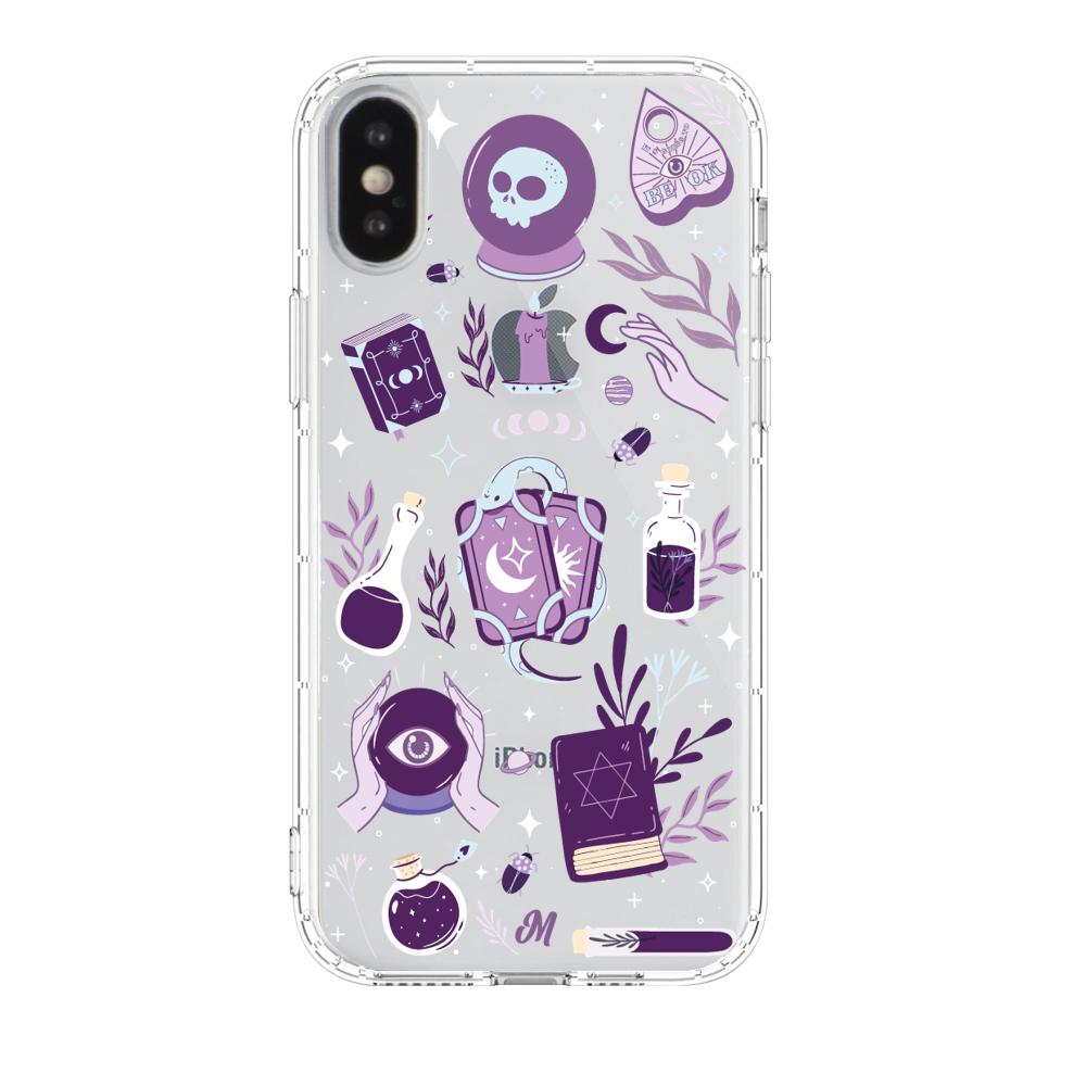 Case para iphone x Místico Transparente - Mandala Cases