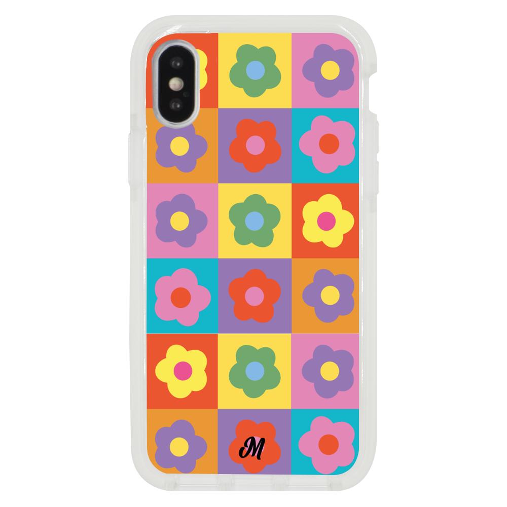 Case para iphone x Colors and Flowers - Mandala Cases