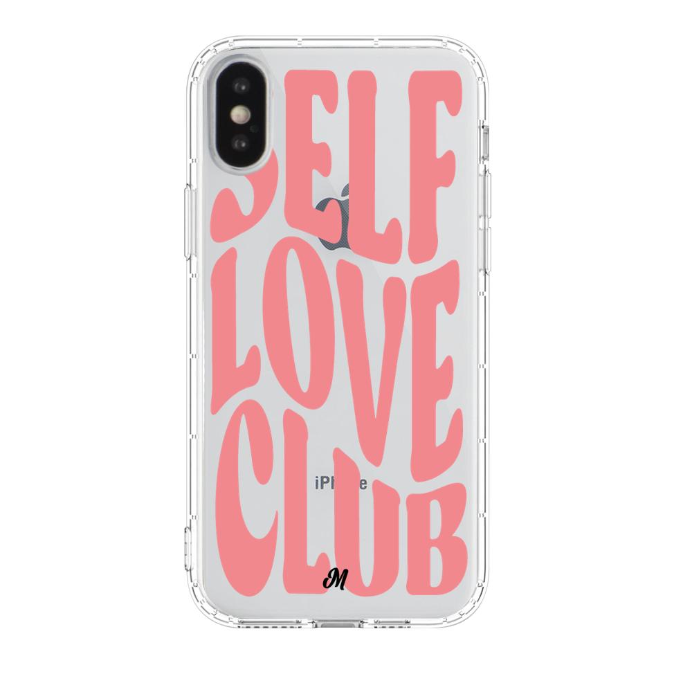 Case para iphone x Self Love Club Pink - Mandala Cases