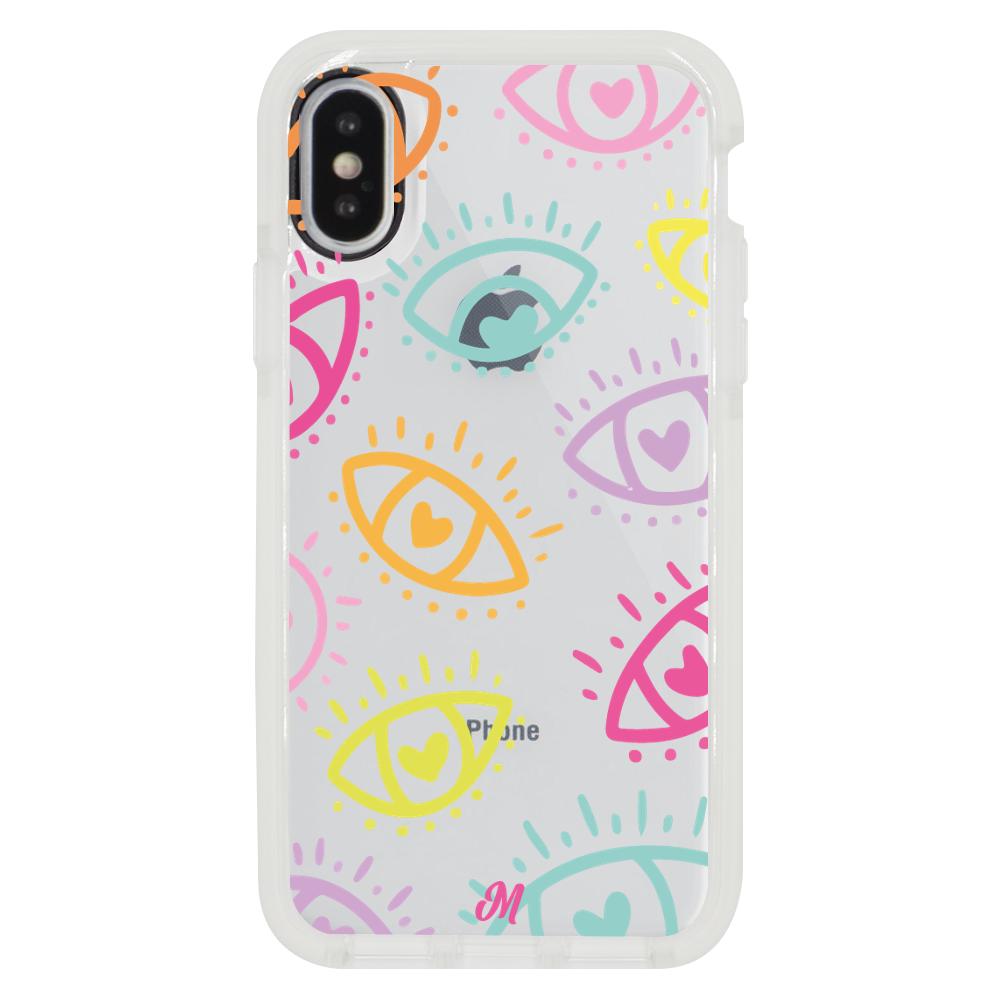 Case para iphone x Eyes In Love-  - Mandala Cases