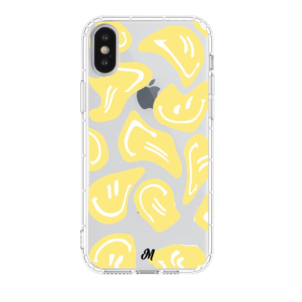 Case para iphone x Happy Face Amarillo-  - Mandala Cases