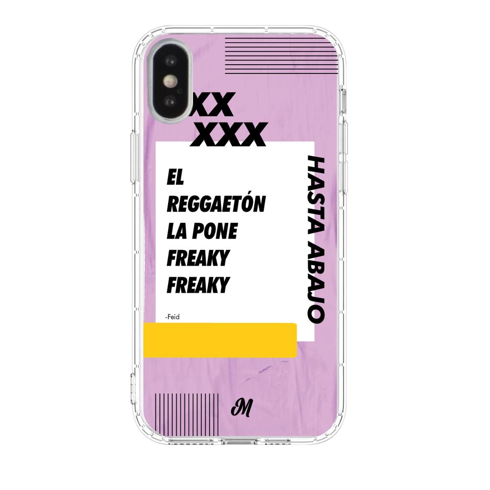 Case para iphone x Freaky freaky morado - Mandala Cases
