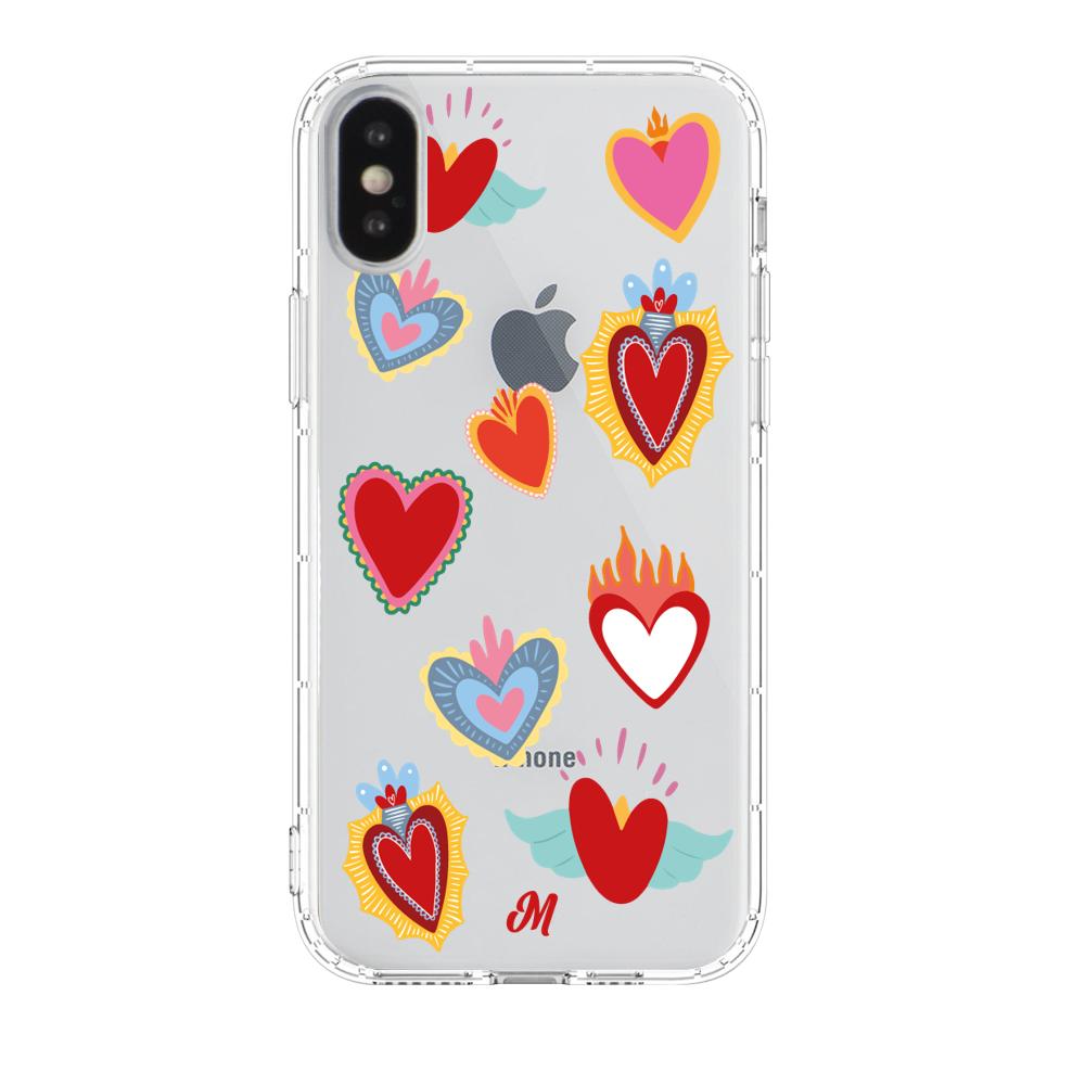 Case para iphone x Corazón de Guadalupe - Mandala Cases