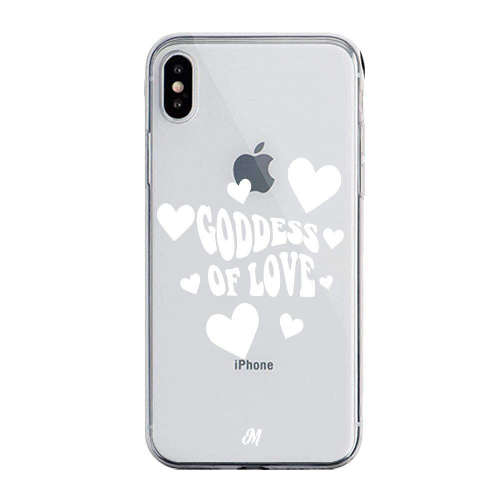 Case para iphone x Goddess of love blanco - Mandala Cases