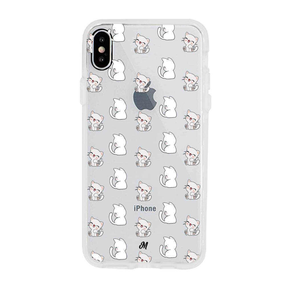Case para iphone x Little Cats - Mandala Cases