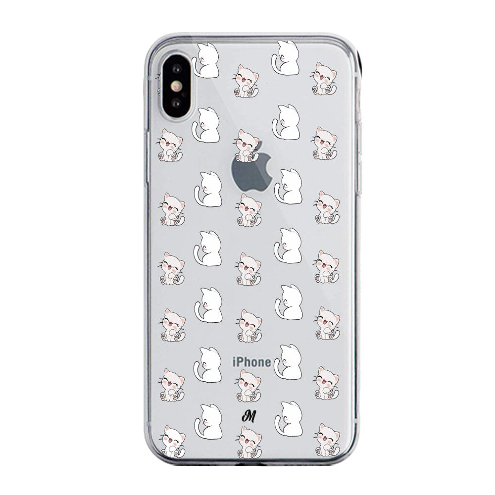 Case para iphone x Little Cats - Mandala Cases