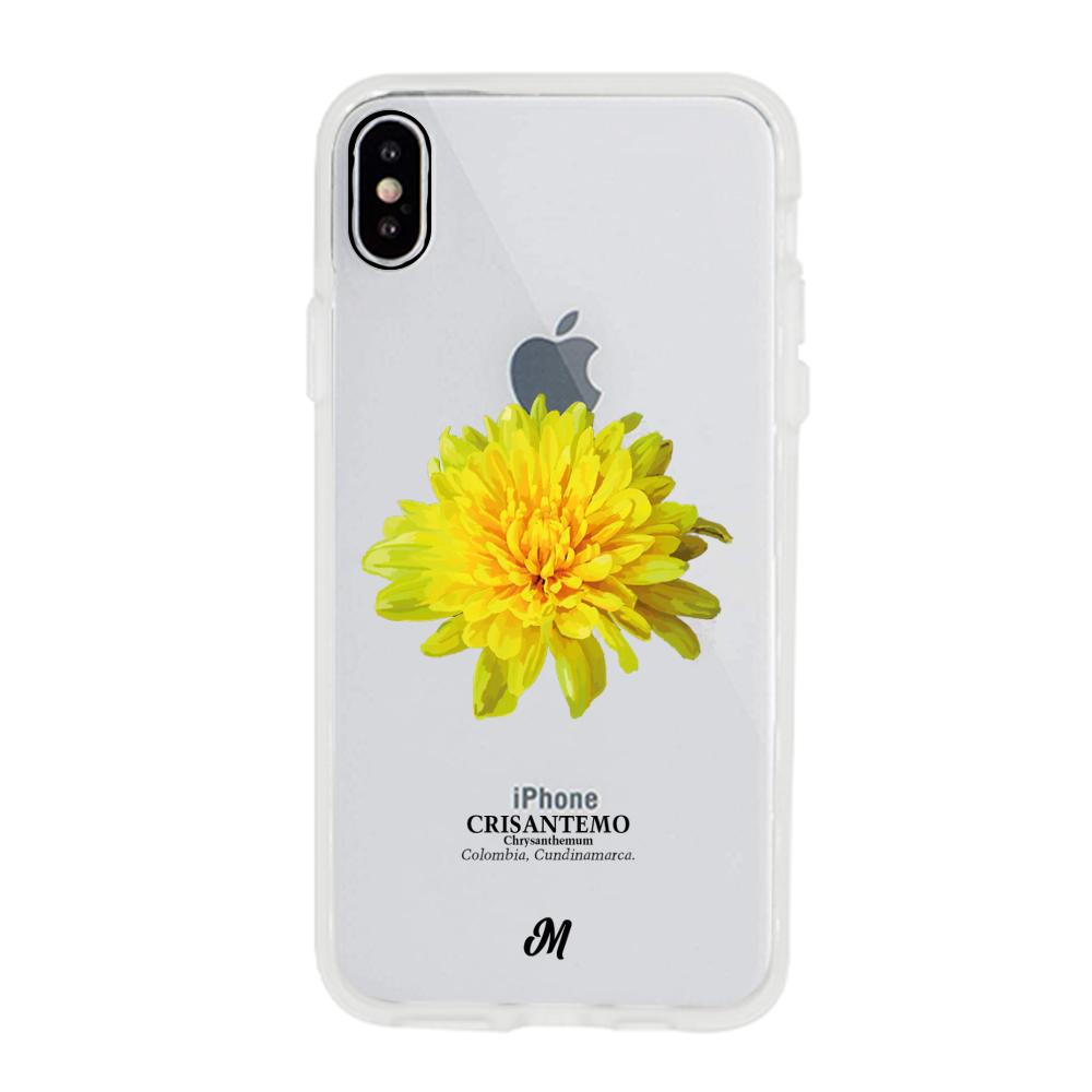Case para iphone x Crisantemo - Mandala Cases