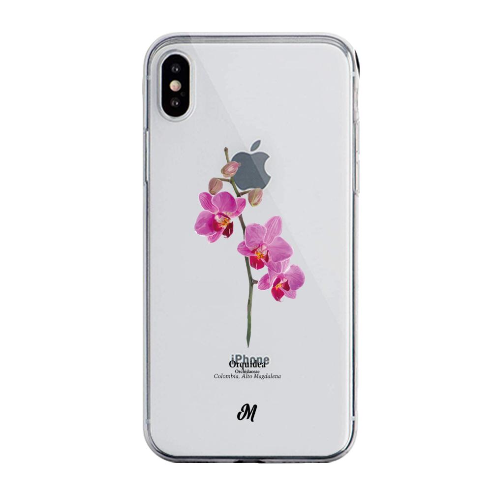 Case para iphone x Ramo de Orquídea - Mandala Cases