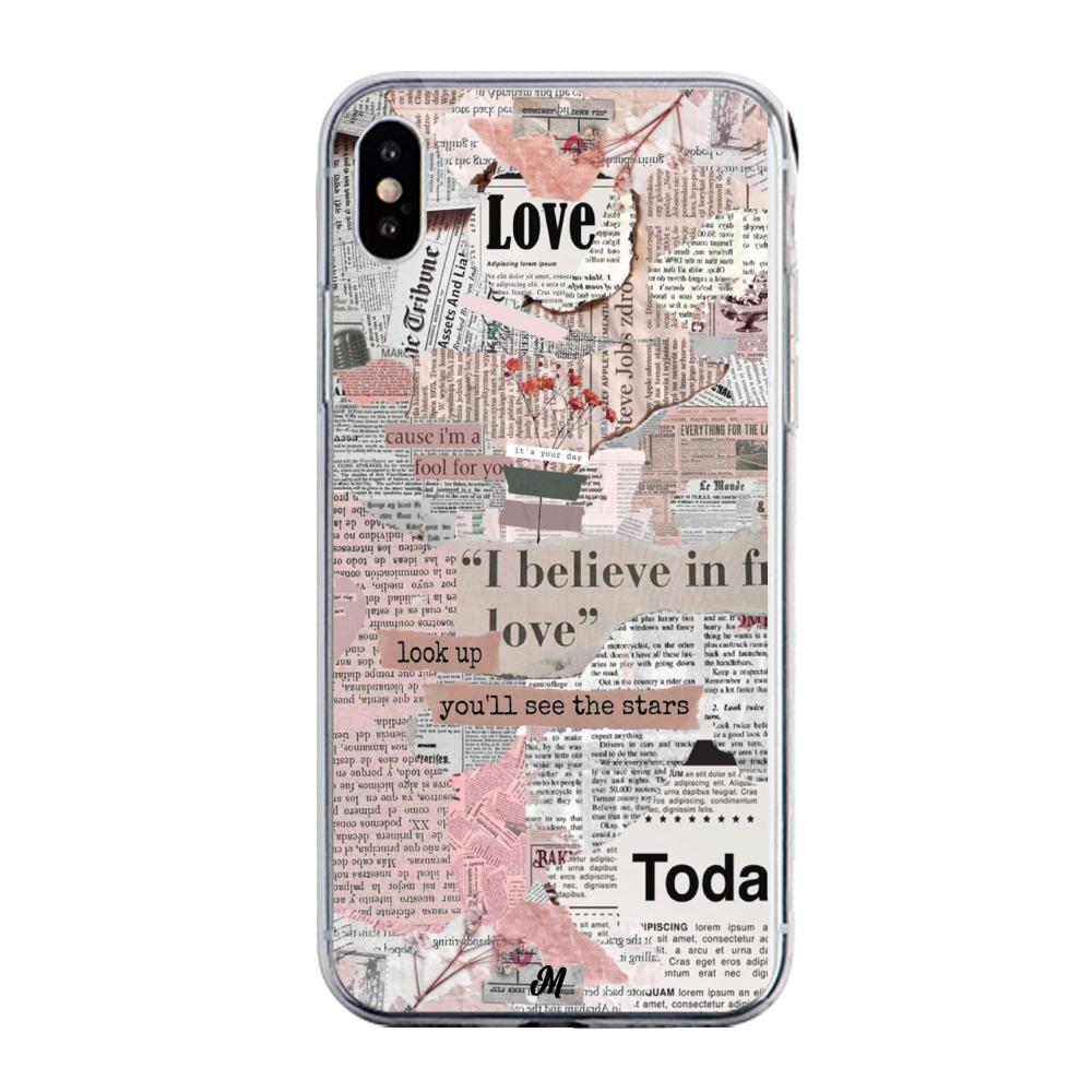 Case para iphone x Magazine Collage - Mandala Cases