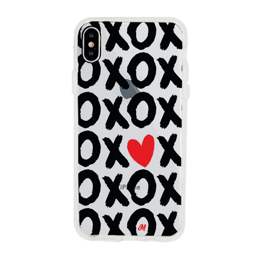 Case para iphone x OXOX Besos y Abrazos - Mandala Cases