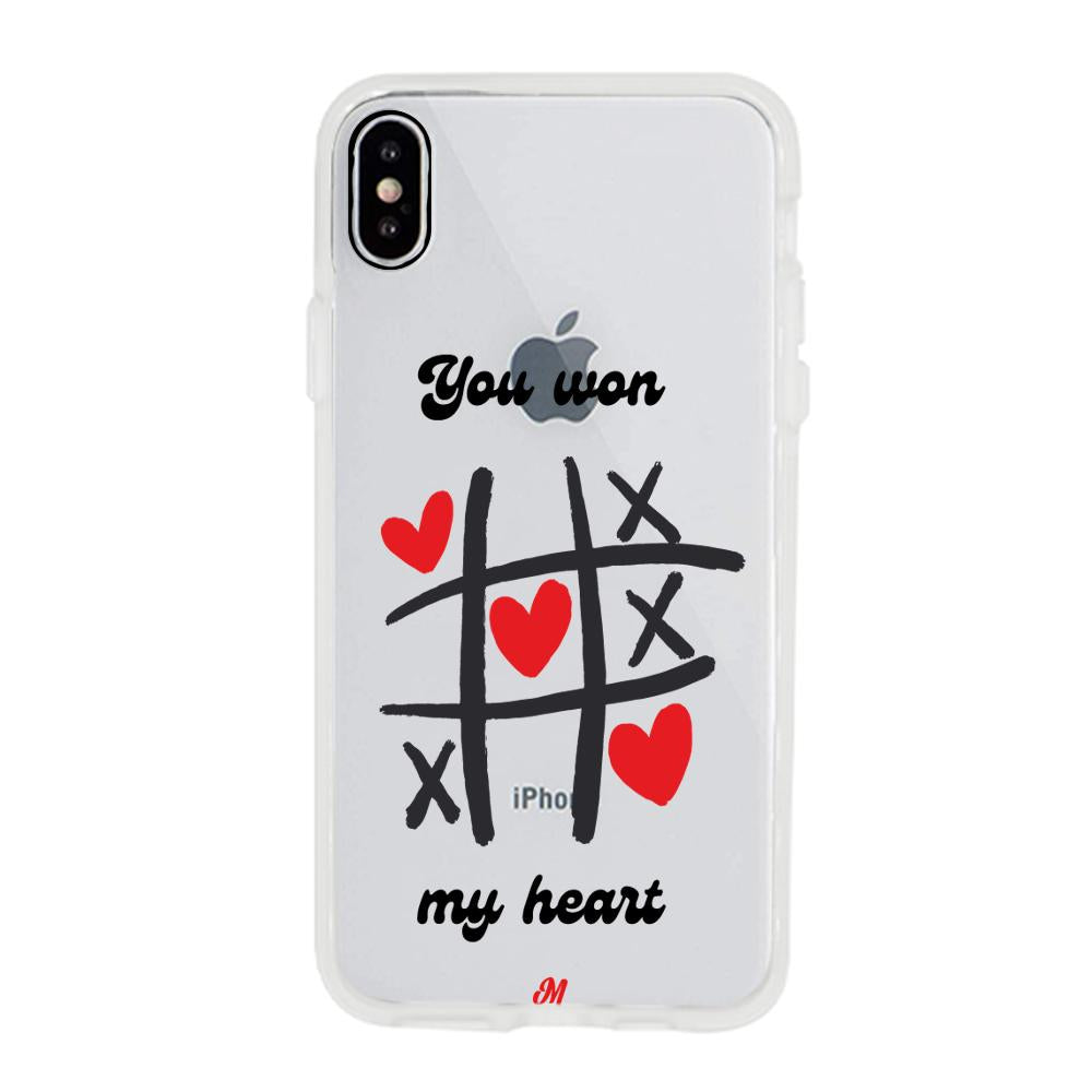 Case para iphone x You Won My Heart - Mandala Cases