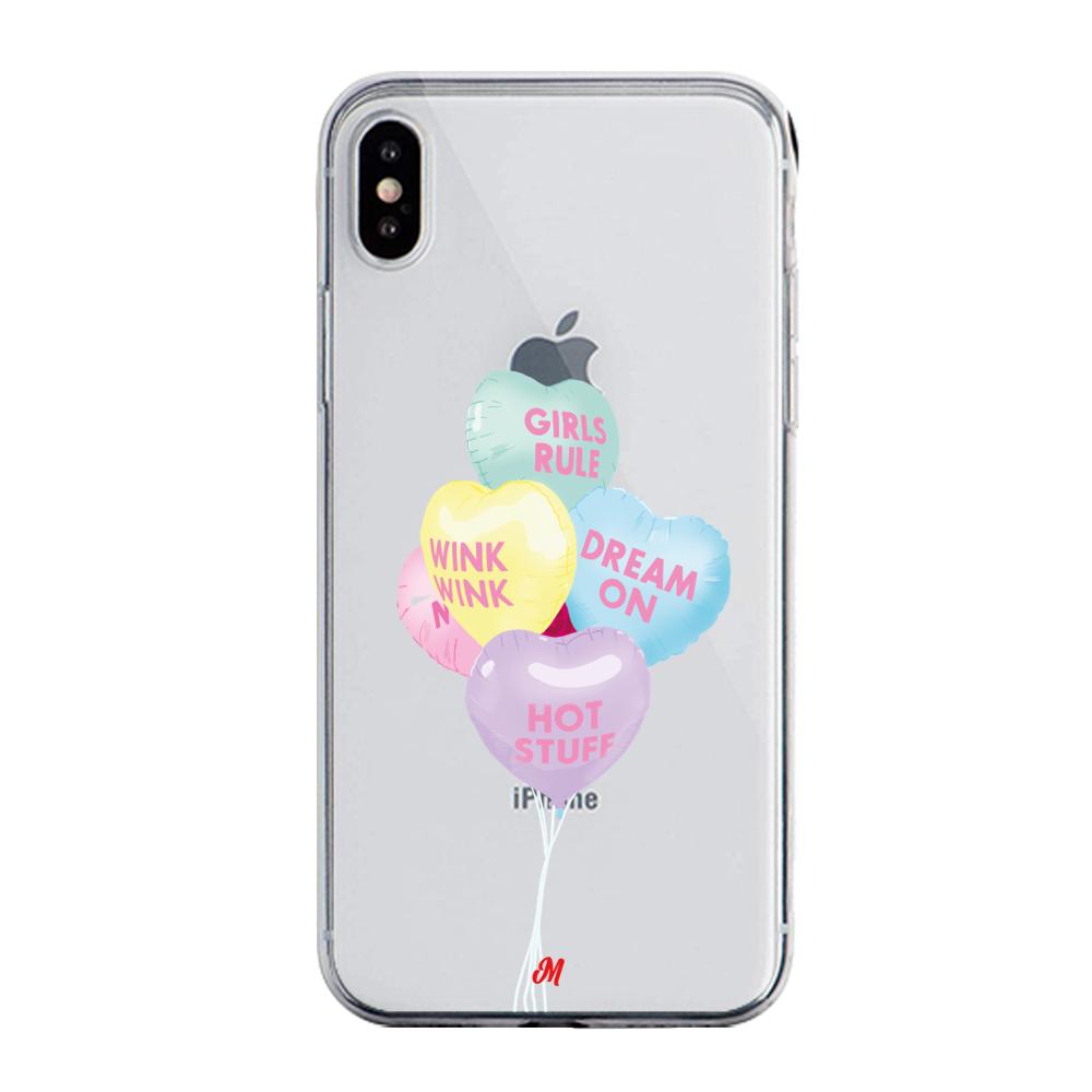 Case para iphone x Lovely Balloons - Mandala Cases
