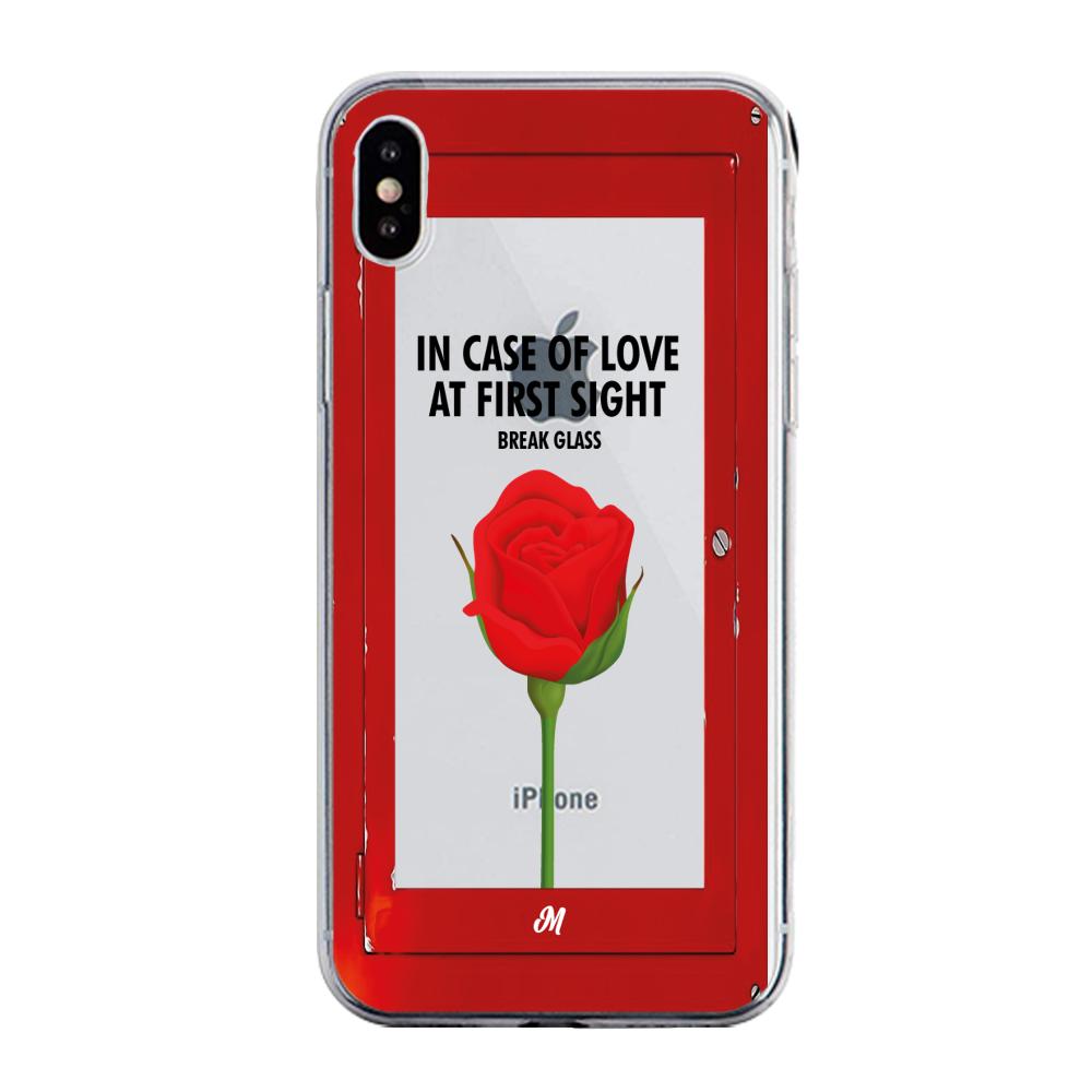 Case para iphone x Love at First Sight - Mandala Cases