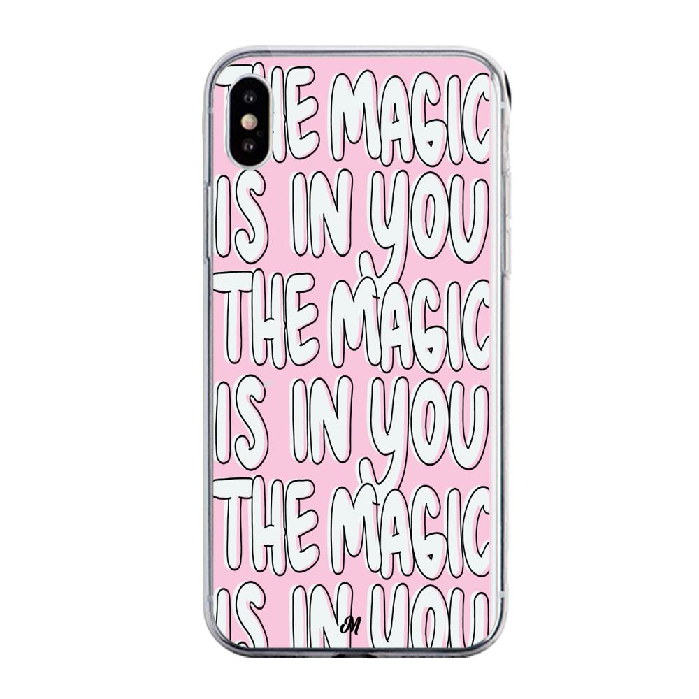 Case para iphone x The magic - Mandala Cases