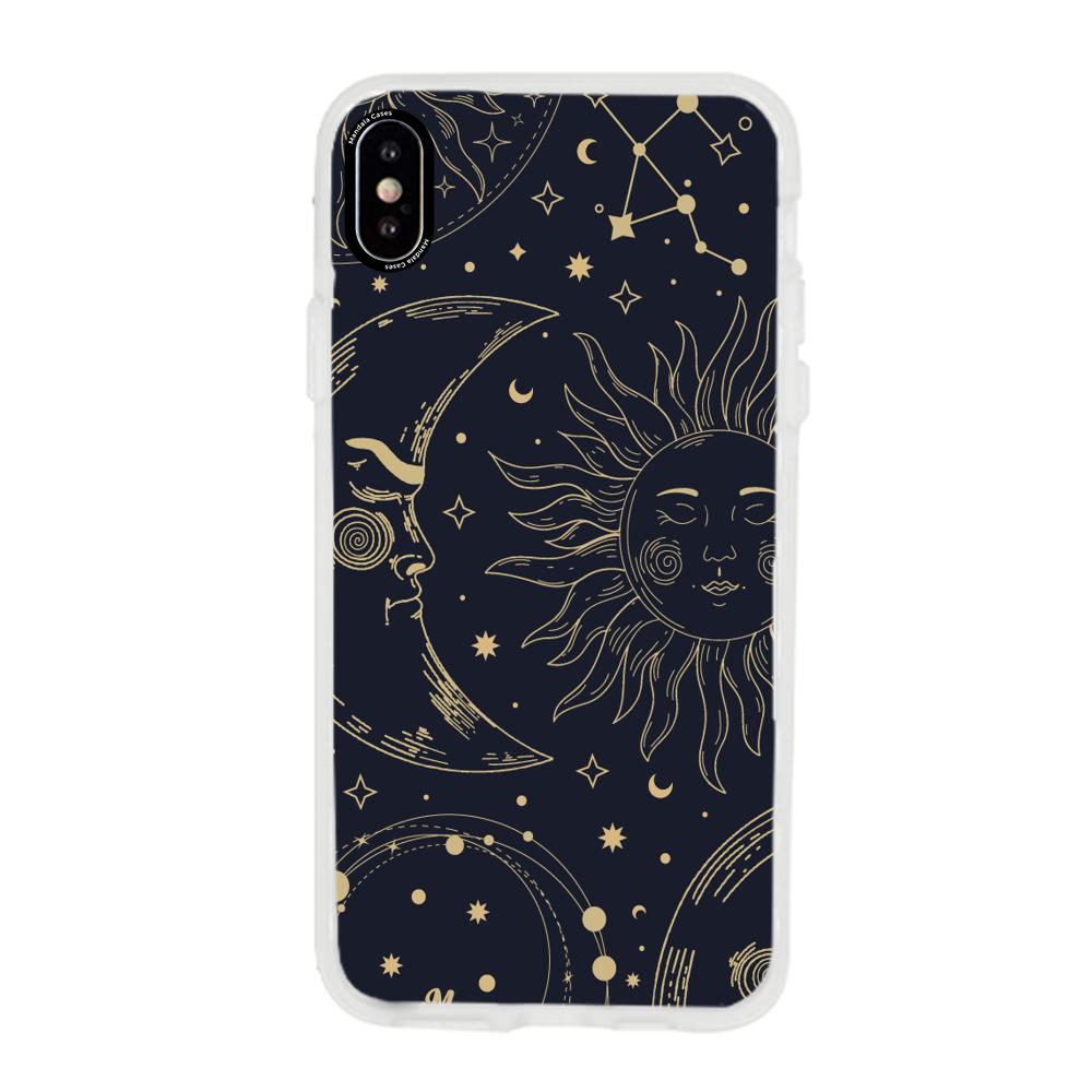 Case para iphone x Sol y luna - Mandala Cases