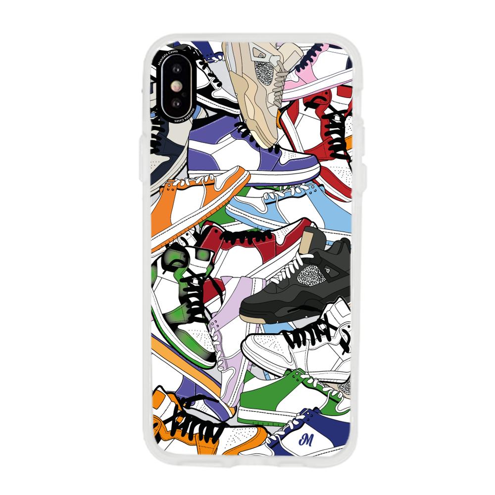 Case para iphone x Sneakers pattern - Mandala Cases