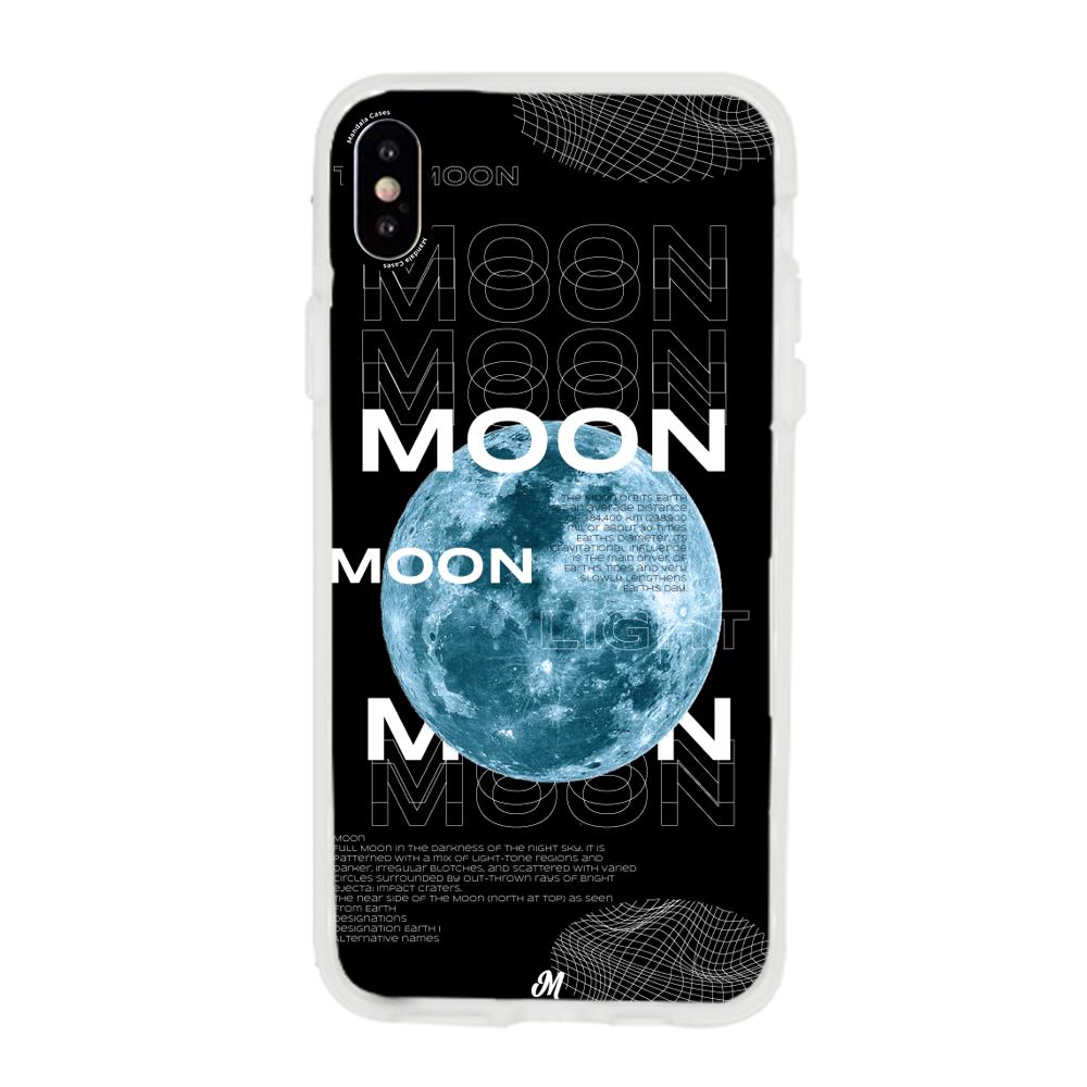 Case para iphone x The moon - Mandala Cases