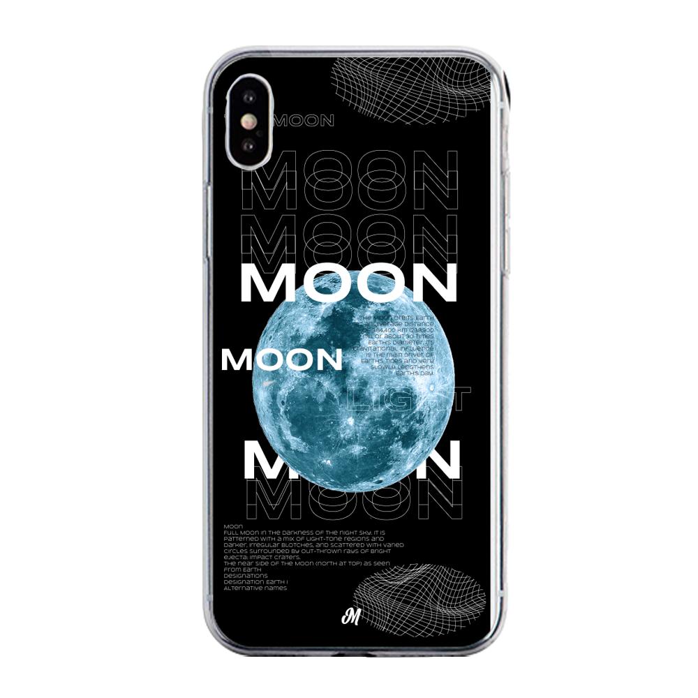 Case para iphone x The moon - Mandala Cases