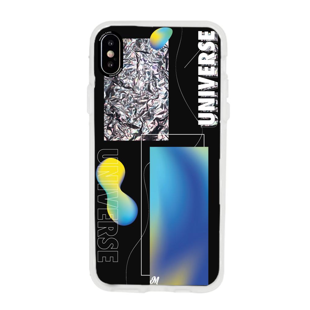 Case para iphone x Blue universe - Mandala Cases