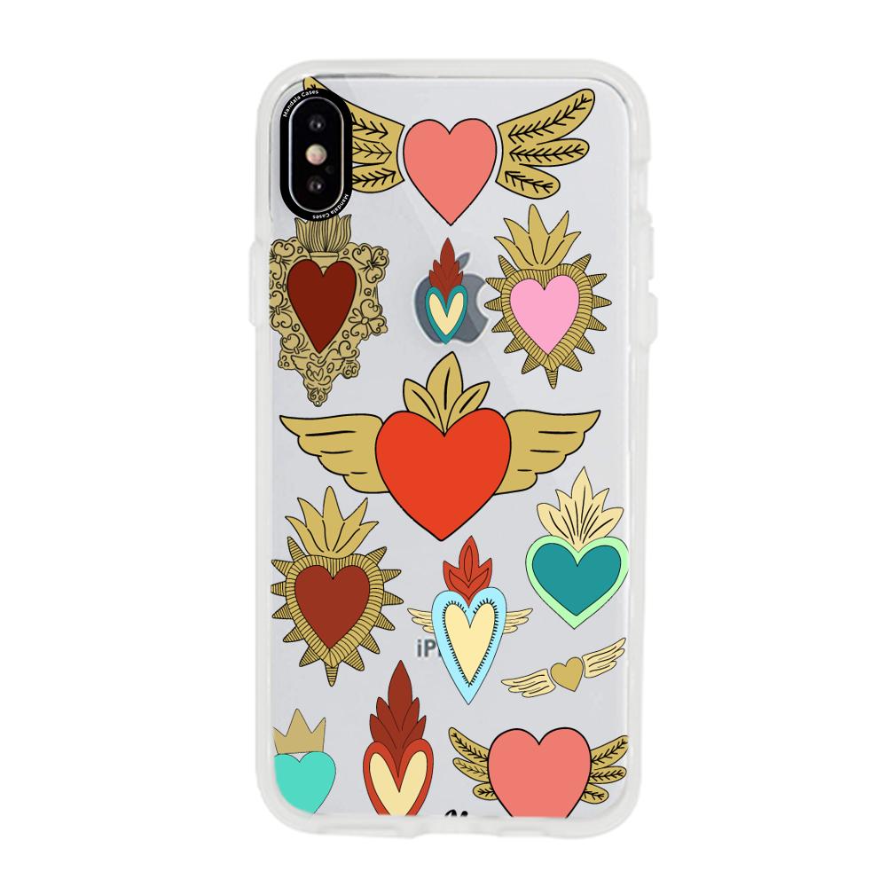 Case para iphone x corazon angel - Mandala Cases