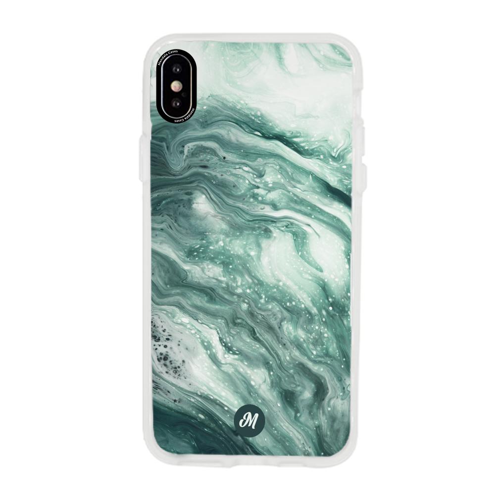 Cases para iphone x liquid marble - Mandala Cases