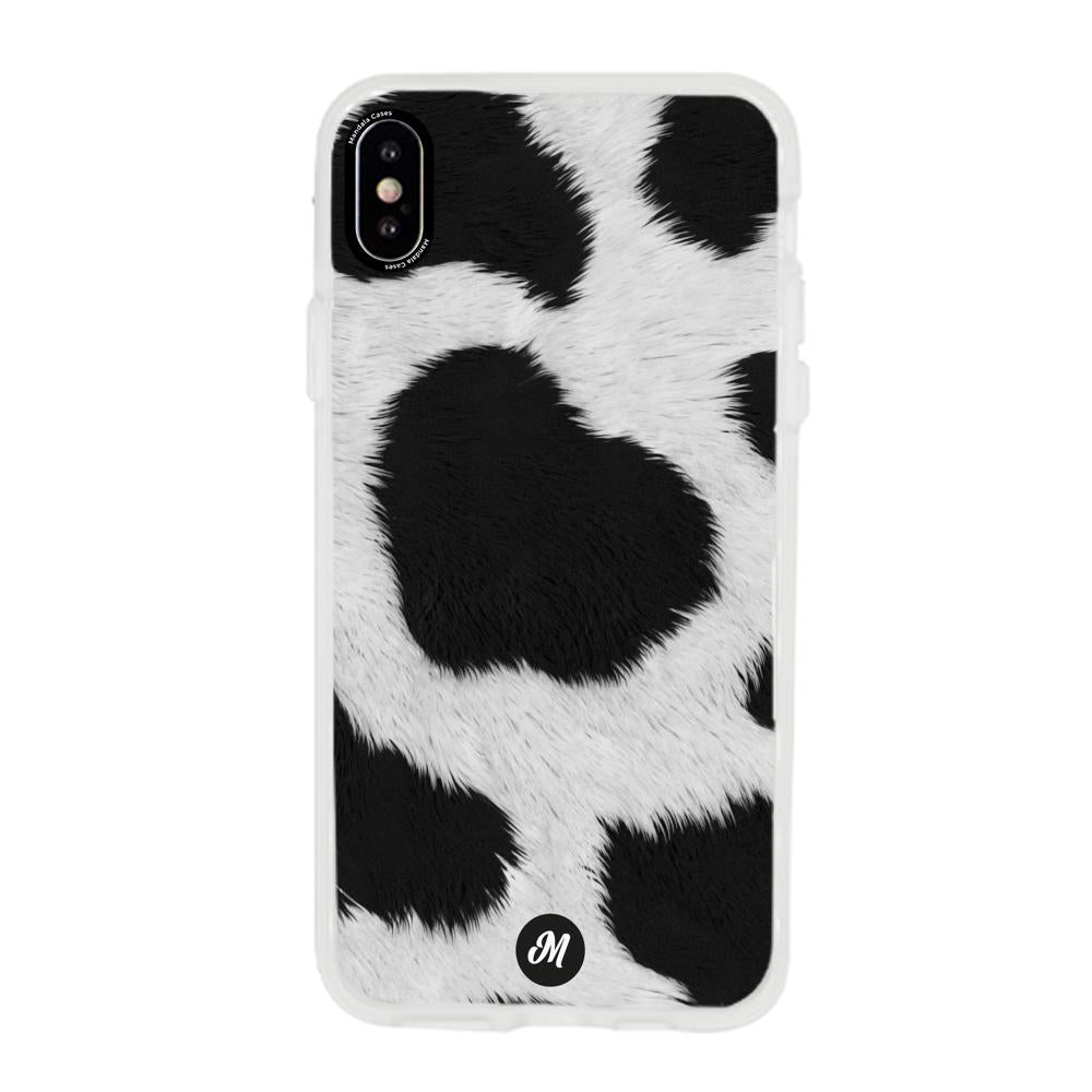 Cases para iphone x Vaca peluda - Mandala Cases