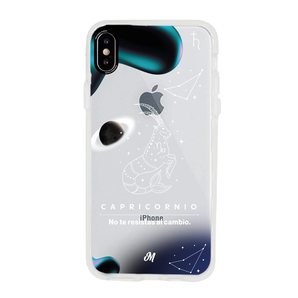 Cases para iphone x CAPRICORNIO 24 TRANSPARENTE - Mandala Cases