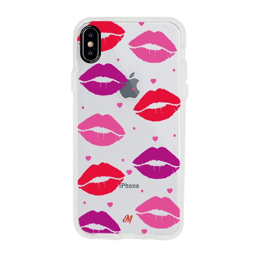 Cases para iphone x Kiss colors - Mandala Cases