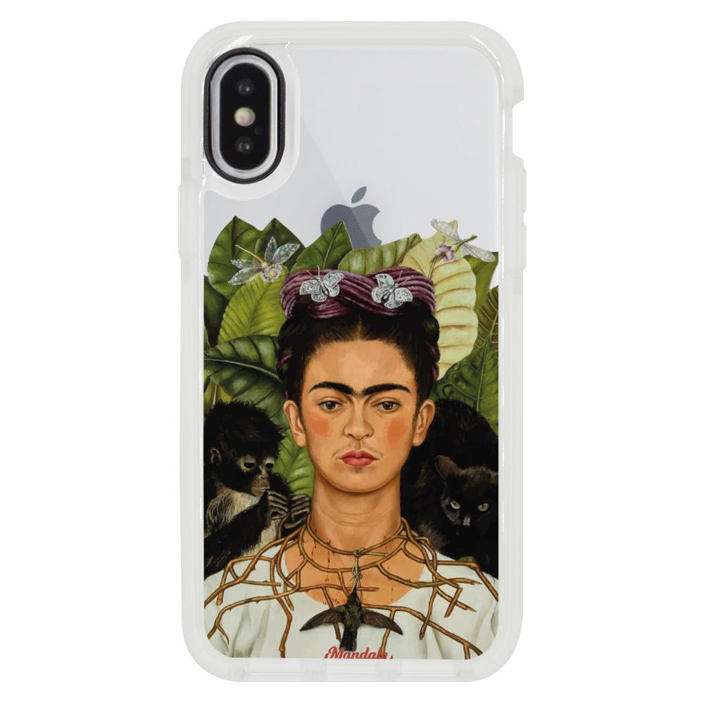 Case para iphone x de Frida- Mandala Cases