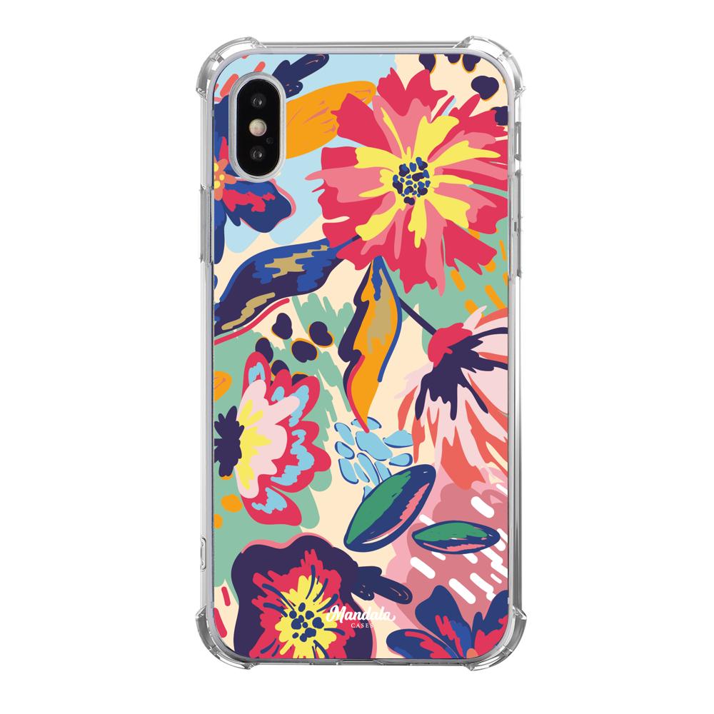 Estuches para iphone x - Colors Flowers Case  - Mandala Cases