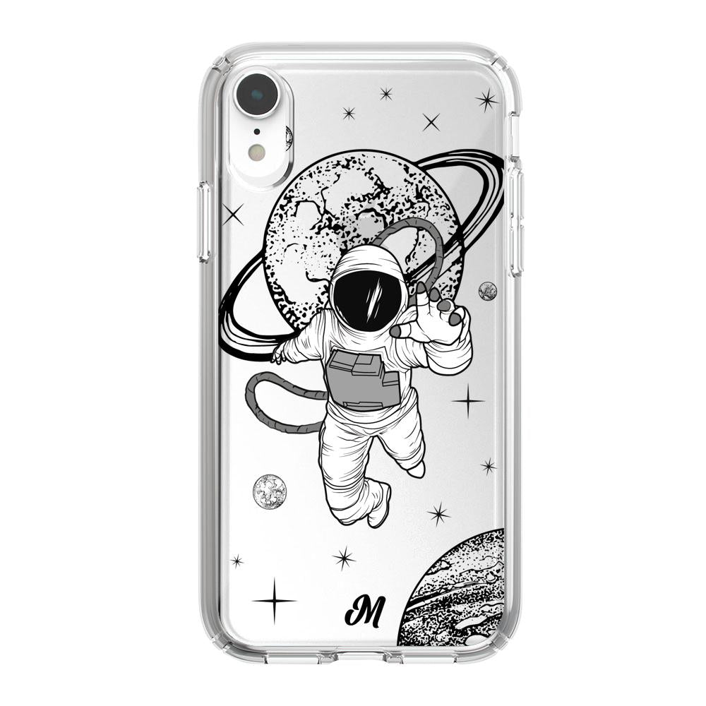 Case para iphone xr Funda Saturno Astronauta - Mandala Cases