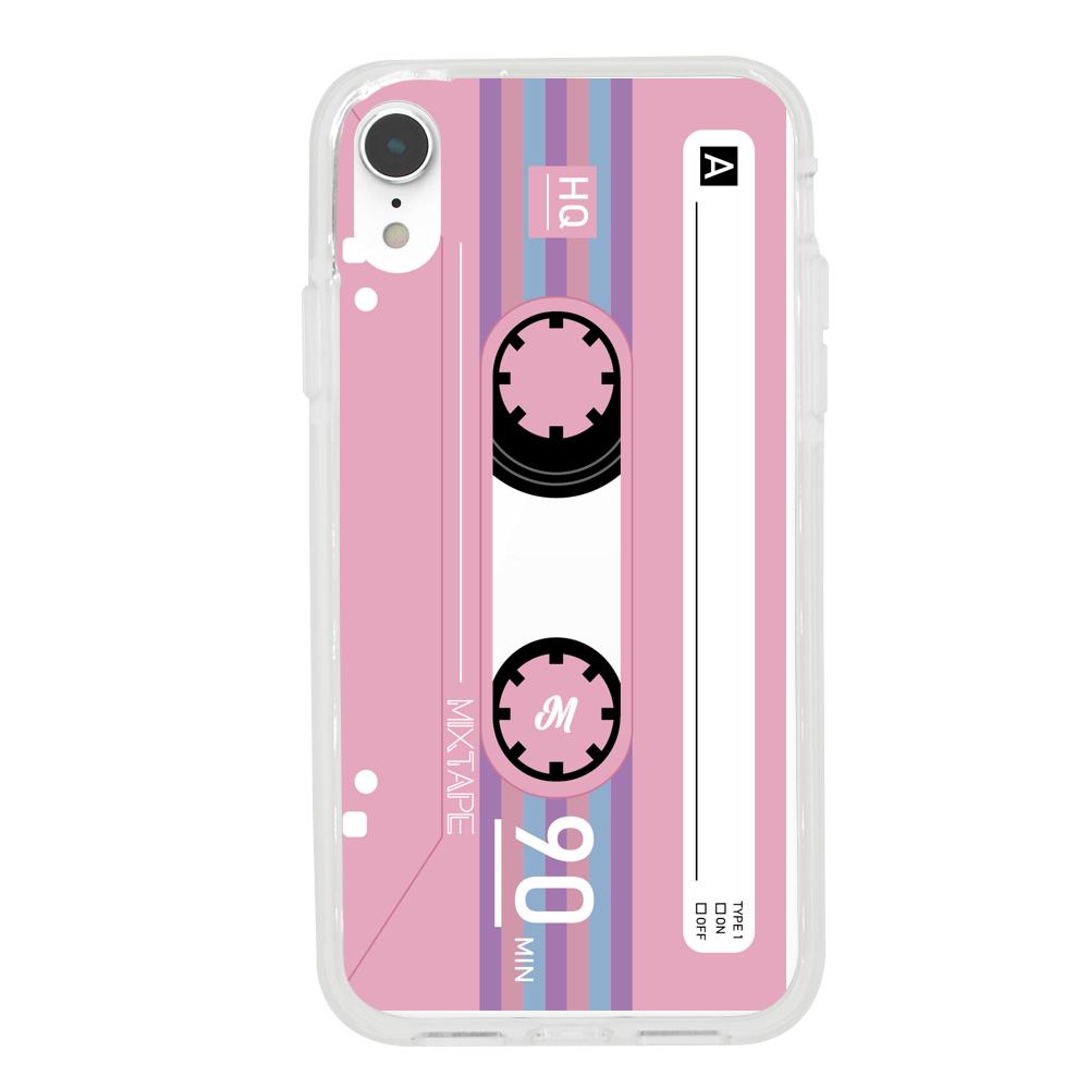 Case para iphone xr Funda Cassette Rosa - Mandala Cases