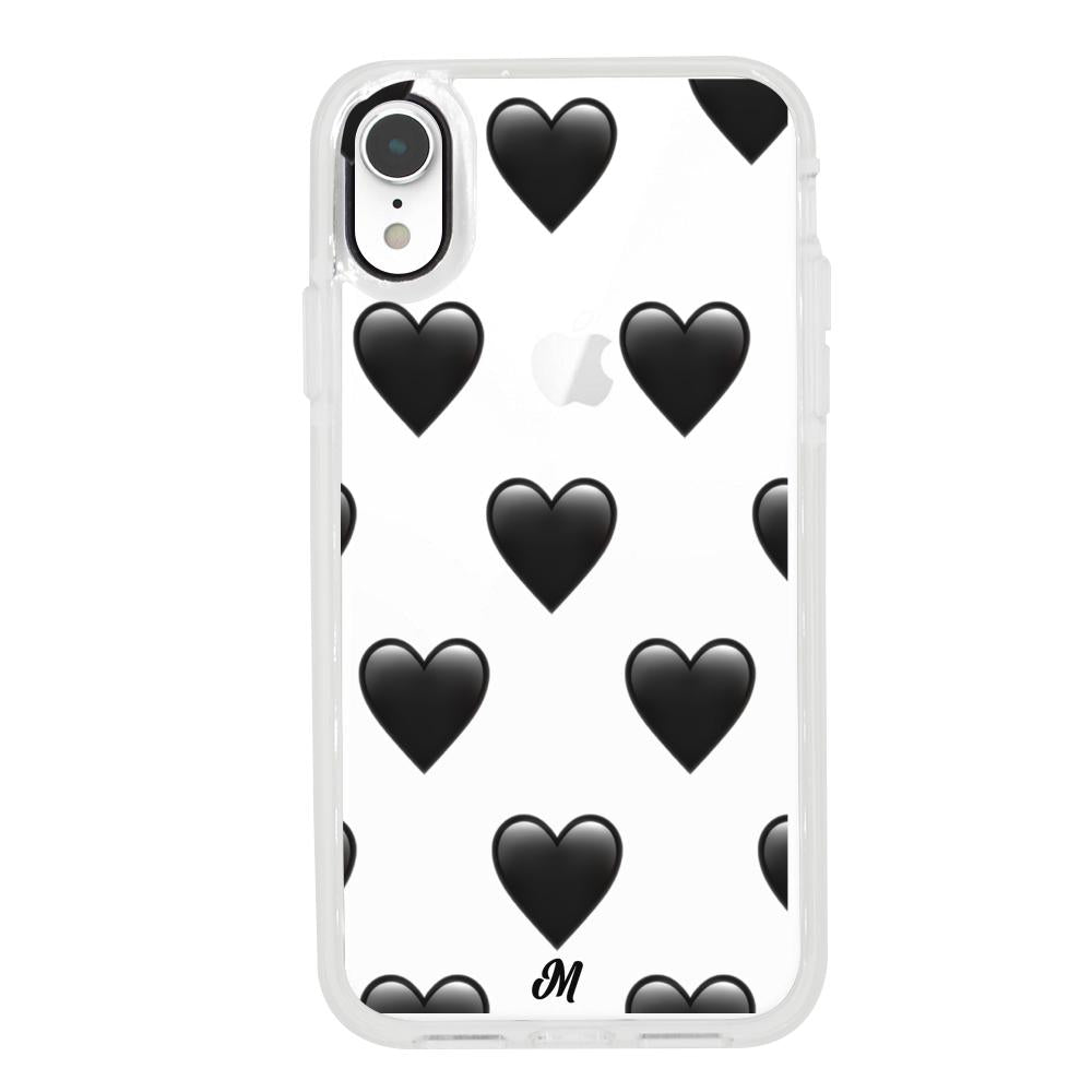 Case para iphone xr de Corazón Negro - Mandala Cases