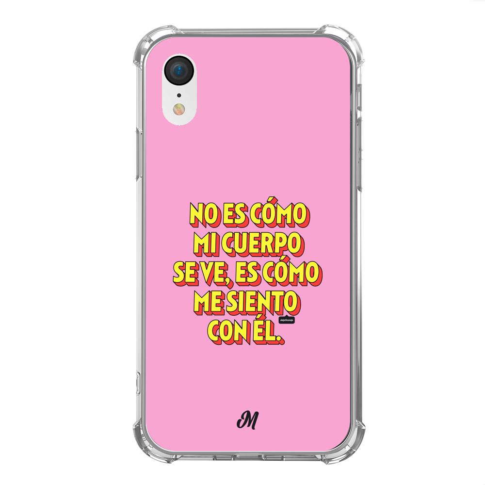 Estuches para iphone xr - Vive tu cuerpo Pink Case  - Mandala Cases