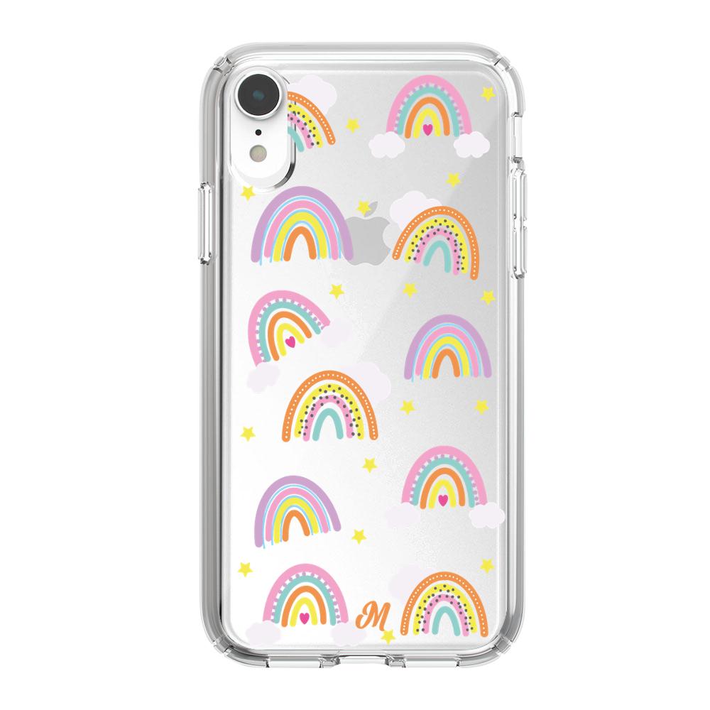 Case para iphone xr Fiesta arcoíris - Mandala Cases